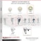 Service Caster 5 Inch SS Nylon Wheel 12mm Threaded Stem Caster Total Lock Brake SCC, 2PK SCC-SSTSTTL20S514-NYS-M1215-2-S-2 - alternate 4